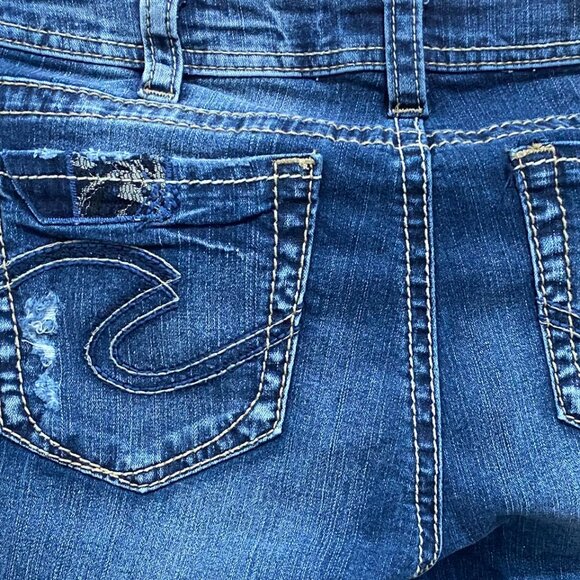 Silver Jeans Co. Tuesday Distressed Skinny Jeans - Picture 3 of 6